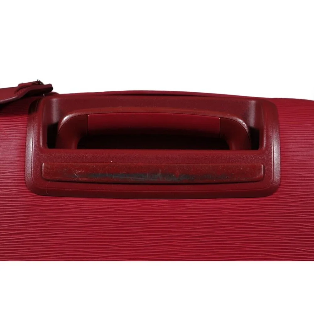 Louis Vuitton red leather